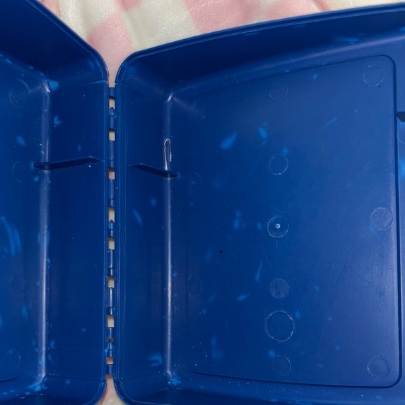 Rare Scooby Doo Blue Lunchbox Lunch Box Thermos Brand - Picture 5 of 6